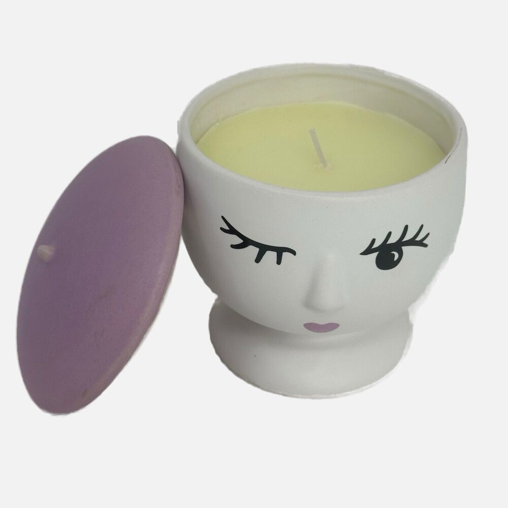All Smiles Margaux Filled Soy Candle - WINK / VIOLET